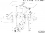 Draper BPT260 78942 2200W Planer/Thicknesser Spare Parts