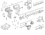 Milwaukee 4000469685 M12FQID-0 Hydraulic Driver Bare Tool Spare Parts