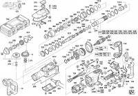 Milwaukee 4000405366 K950S SDS-Max Combi Hammer IN2 Spare Parts