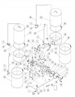 Draper DE2200 2200W 300L Dust Extractor Spare Parts