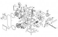 Draper BS305 230V 305mm Bandsaw Spare Parts