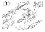 Milwaukee 4000403330 DGL30E Straight Sander In2 Spare Parts