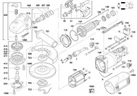 Milwaukee 4000403216 AG8-115 Angle Grinder Gb1 Spare Parts