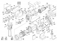 Milwaukee 4000387071 5381-20<SB505-1> Percussion Drill 5381-22(Sb505-1) Mi1 Spare Parts