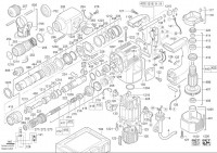 Milwaukee 4000415201 PLH32XE Combi Hammer In2 Spare Parts