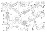 Milwaukee 4000403451 AG12-125 Angle Grinder Spare Parts