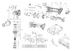 Milwaukee 4000443926 M18CAG 115X-0 M18Cag115X-0 Angle Grinder Xxx Spare Parts