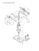 Makita 9035 Finishing Sander Spare Parts