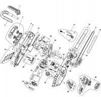 Draper D20G/CS40 40V Chainsaw Spare Parts