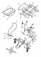 Draper PB120 24V Power Wheelbarrow Spare Parts