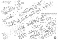 Milwaukee 4000415836 5342-59 SDS-M Rotary Hammer Chi Spare Parts