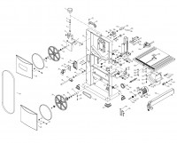 Draper BS228/300D 230V 228mm Bandsaw Spare Parts