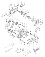 Makita 9902 110v 240v 76mm Belt Sander Spare Parts
