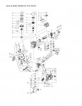 Makita AN454 PNEUMATIC NAILER SPARE PARTS