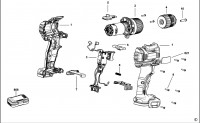 BLACK & DECKER BDCHD12 HAMMER DRILL (TYPE 1) Spare Parts