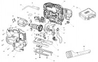 Black & Decker BES610K-GB Type 1 Jigsaw Spare Parts