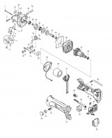 Makita BJS101 Cordless Metal Shear Spare Part Diagram