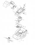 Makita BLM381 Cordless Lawn Mower Spare Parts