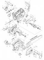 Makita BUC250C 36 Volt Li-Ion Cordless Garden Chainsaw Spare Parts