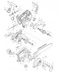 Makita BUC300 Cordless 300mm Chainsaw Spare Parts