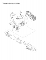 Makita CL106FD 12V Max CXT Li-Ion Cordless Vacuum Cleaner Spare Parts