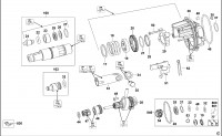 DEWALT D25023K-XJ ROTARY HAMMER SPARE PARTS TYPE 1