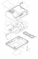 Makita DC10SA Battery Charger Spare Parts