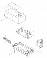 Makita DC1413 7.2 / 9.6 / 12 / 14.4 Volt Ni-Cd Ni-MH Push In Style Battery Charger Spare Parts