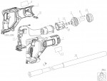 DEWALT DCE531N-XJ 18V CONCRETE VIBRATING POKER SPARE PARTS TYPE 1