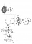 Makita DCF203 Cordless Fan Spare Parts