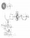 Makita DCF203Z 14.4 / 18 Volt LXT Cordless 235mm / 9 Inch Portable Fan Spare Parts