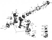 DeWalt DCF85ME2GT Impact Driver F1 Mclaren Spare Parts