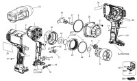 DeWalt DCF897N Impact Wrench TYPE 4 Spare Parts