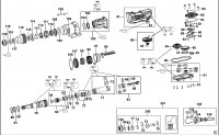 DEWALT DCH733 ROTARY HAMMER SPARE PARTS TYPE 2