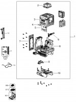 DeWalt DCLE34031D1-XJ MULTILINE LASER  Type 1 Spare Parts