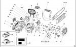 DEWALT DCM565-GB CHAINSAW SPARE PARTS TYPE 2