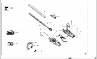 DEWALT DCMHT563-GB HEDGE TRIMMER SPARE PARTS TRYP 1