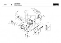 Makita DCS3400 Cordless Chainsaw Spare Parts