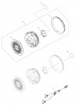 Makita DFJ213Z 10.8 / 14.4 / 18 Volt Fan Jacket Spare Parts