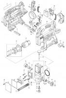 Makita DGP180 18v LXT Grease Gun Spare Parts