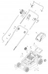 Makita DLM382 Twin 18 / 36 Volt LXT Cordless 39cm Lawn Mower Spare Parts
