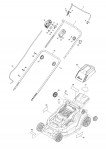 Makita DLM432 Twin 18v / 36V Cordless Lawnmower Spare Parts