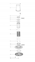 MAKITA DML810 SITE LIGHT SPARE PARTS