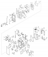 Makita DMR108NB Job Site Radio Spare Parts