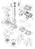 Makita DPB183 Cordless Portable Band Saw Spare Parts