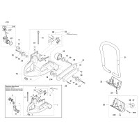 Makita DPC6430 Petrol 300mm Disc Cutter Spare Parts