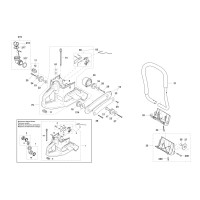 Makita DPC7331 14\" / 350mm Petrol Disc Cutter Spare Parts