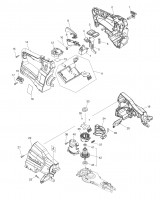 Makita DUH501 18v LXT Cordless Hedgetrimmer Spare Parts