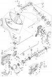 Makita DUR369A Cordless Grass Trimmer Spare Parts