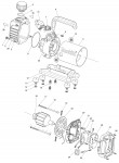 Makita DVP180 Cordless Vacuum Pump Spare Parts